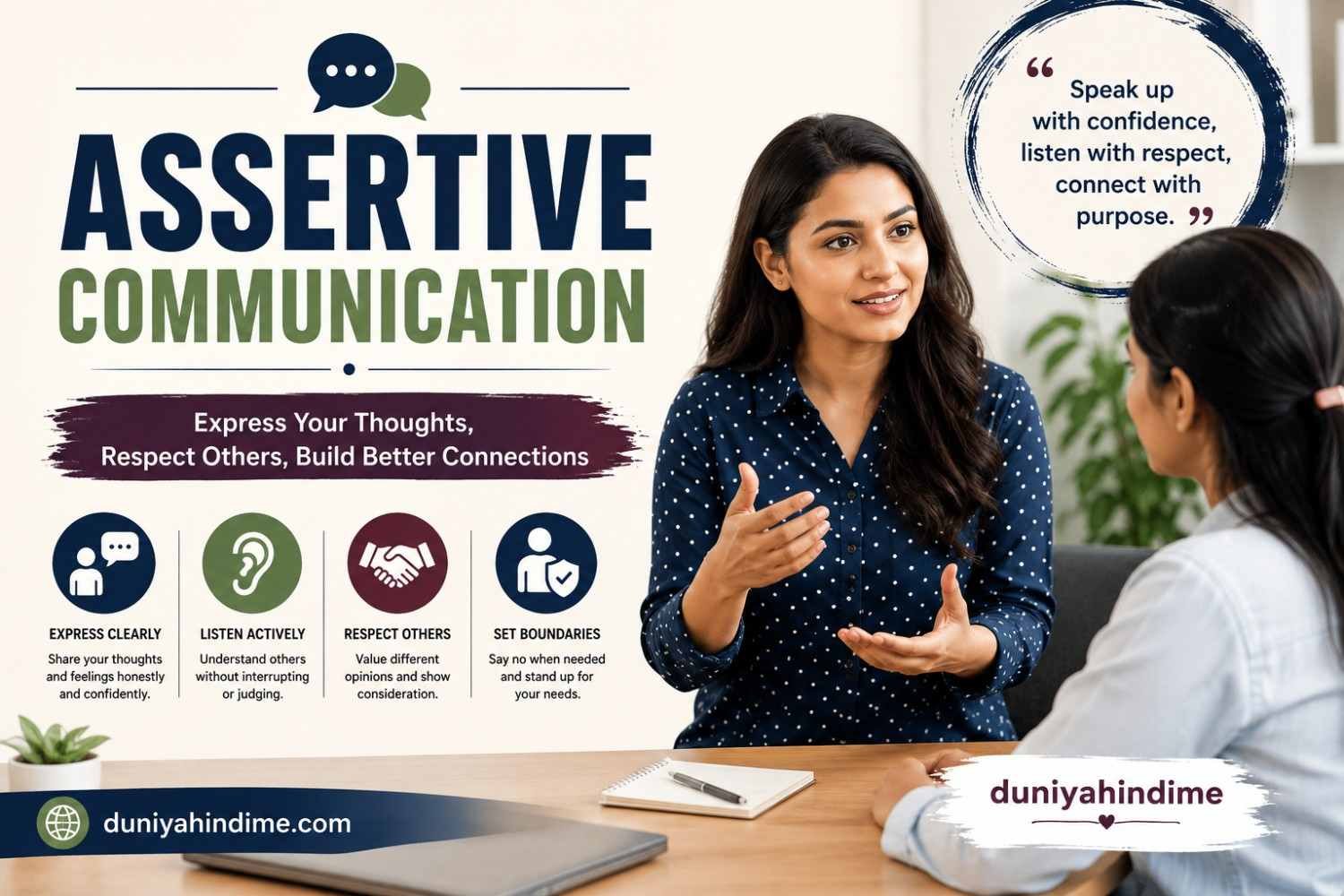 Assertive Communication क्या है और इसे कैसे अपनाएं